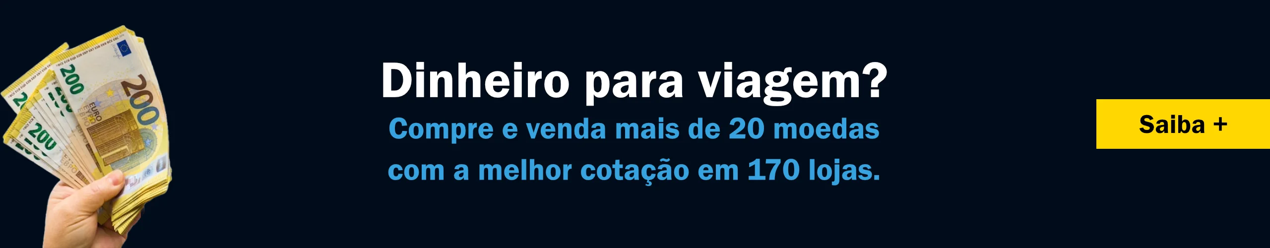 Comprar moedas estrangeiras